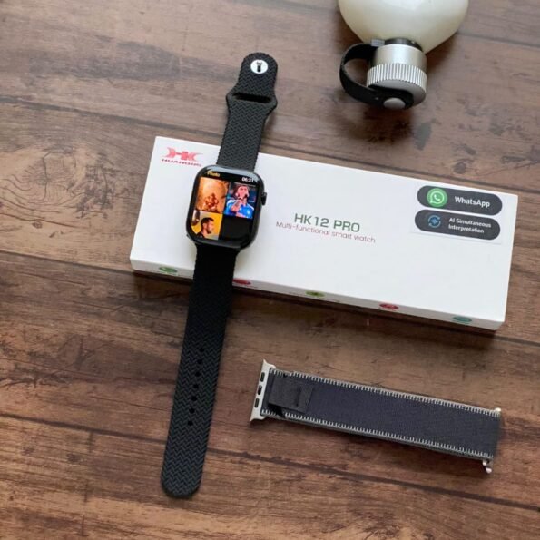 HK12 Pro Smartwatch 2.02 AMOLED Calling & AI